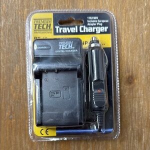 Premium Tech Professional Digital Travel Charger PT-49 for Sony NP-BN1 Sealed